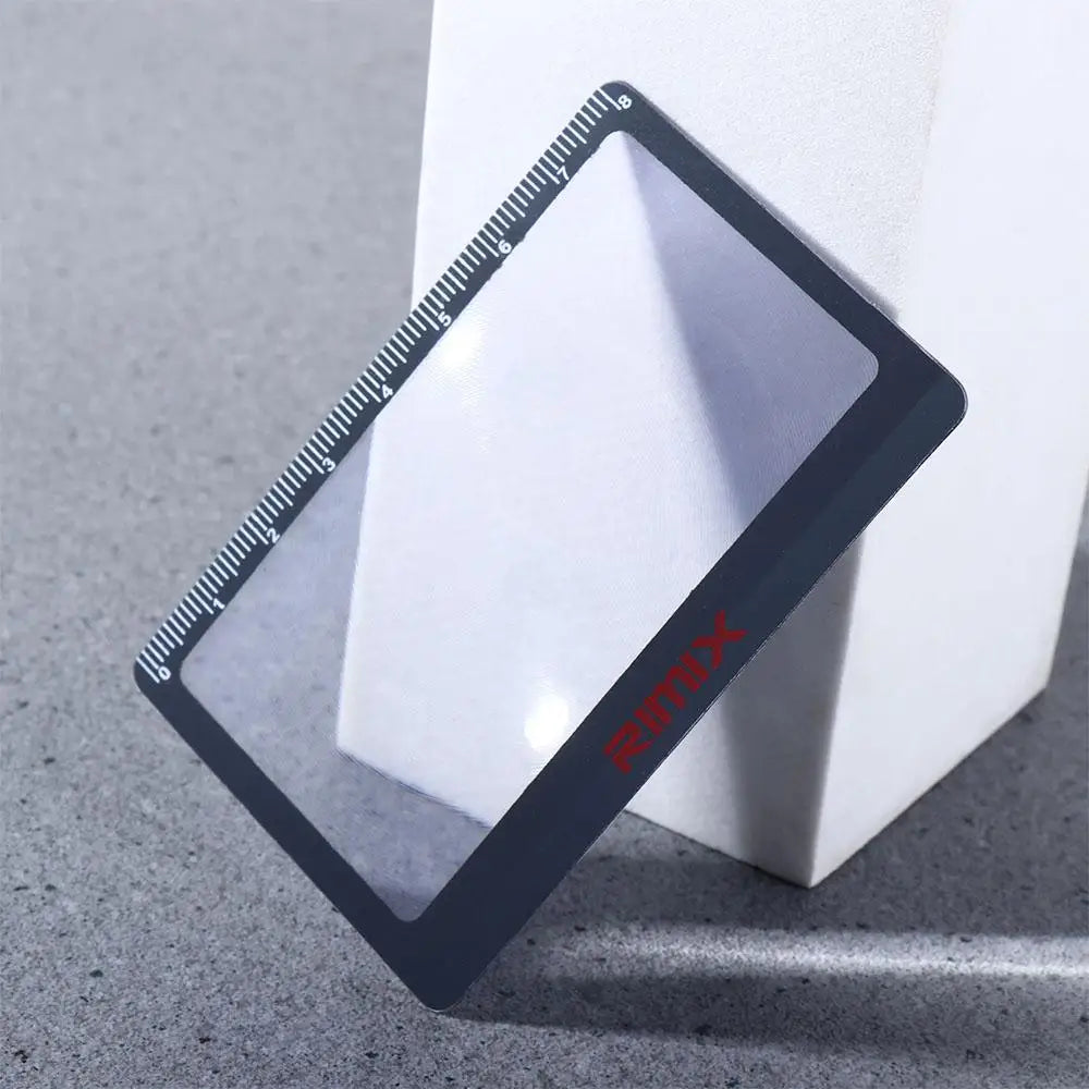 Magnifying Glass on White Box
